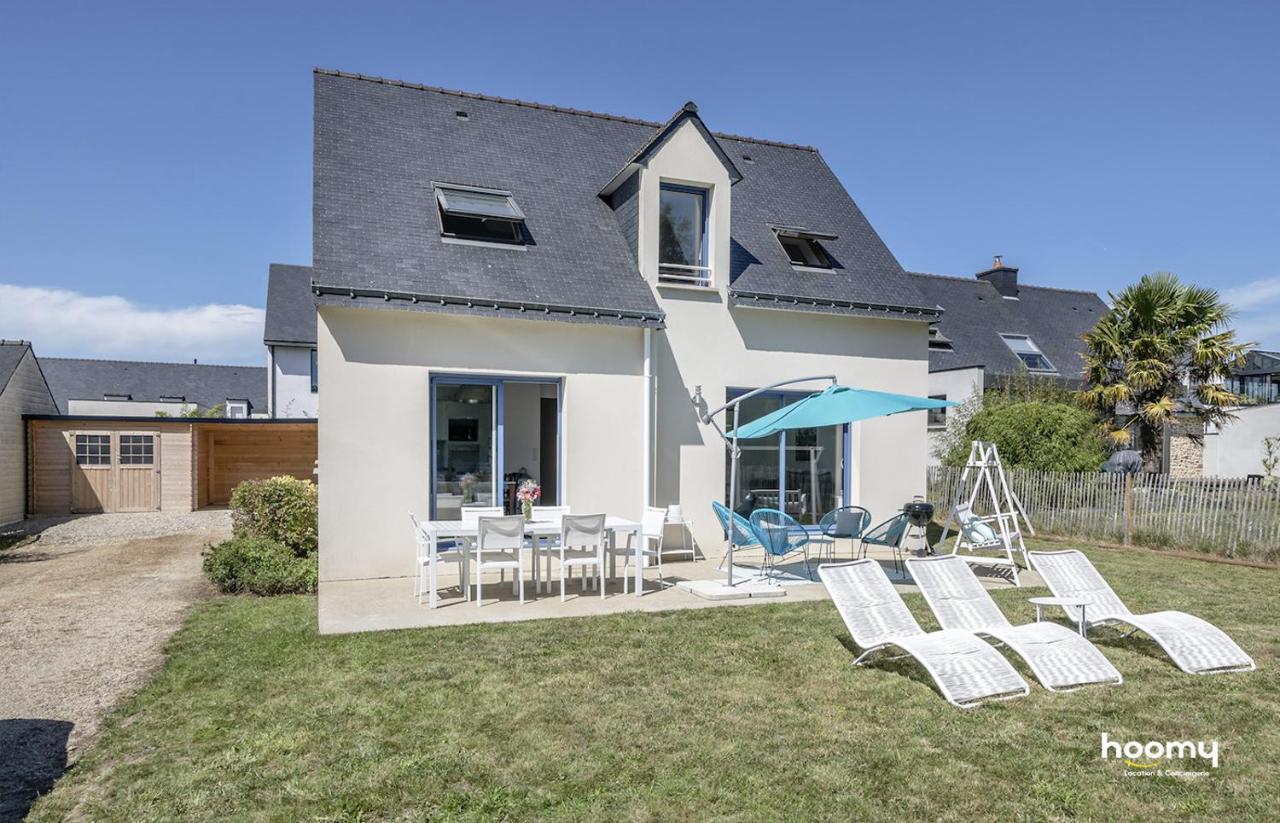 Maison Vue Mer Dans Le Golfe Du Morbihan Baden Buitenkant foto