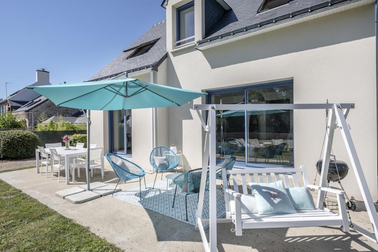 Maison Vue Mer Dans Le Golfe Du Morbihan Baden Buitenkant foto