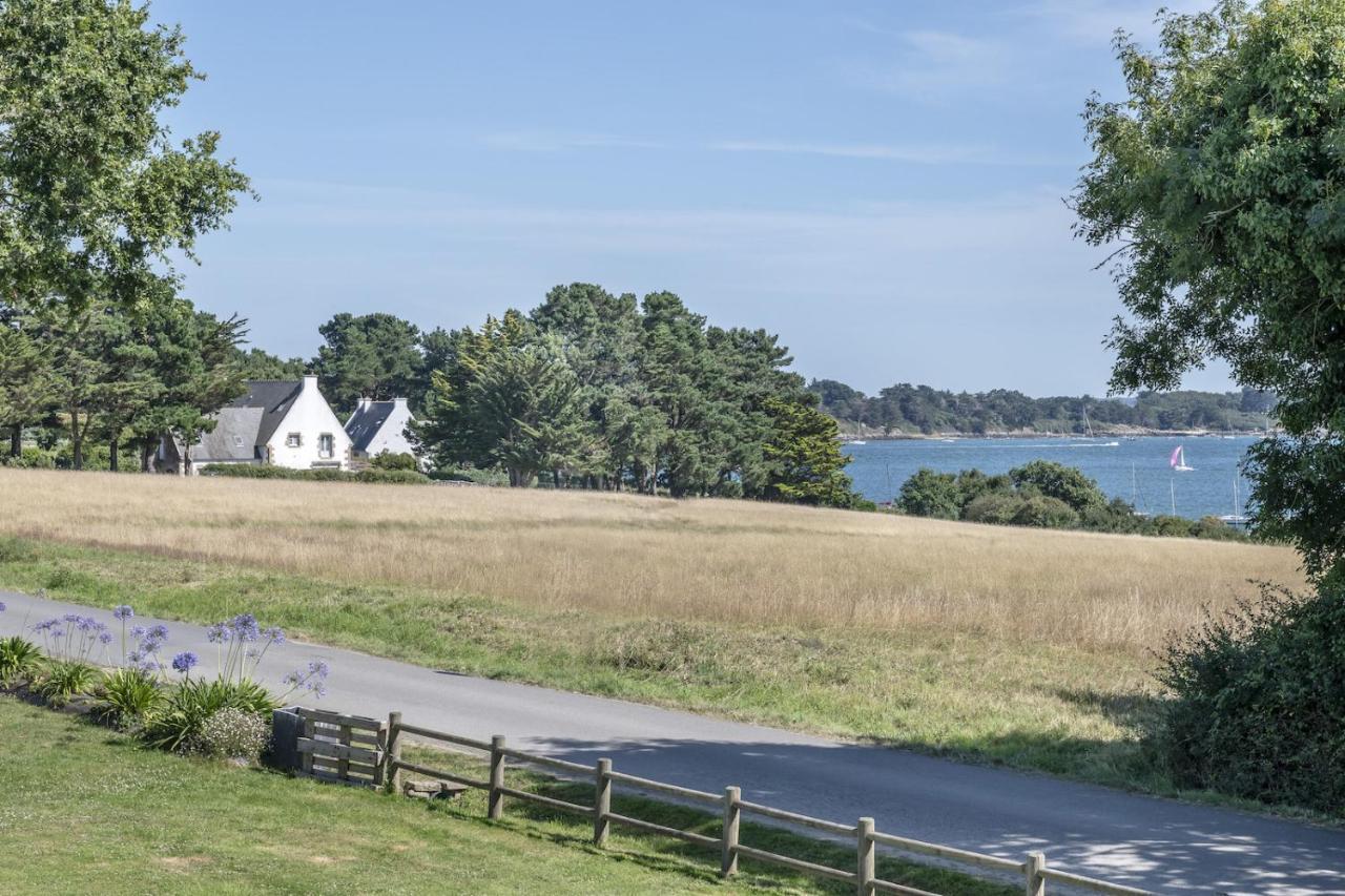 Maison Vue Mer Dans Le Golfe Du Morbihan Baden Buitenkant foto