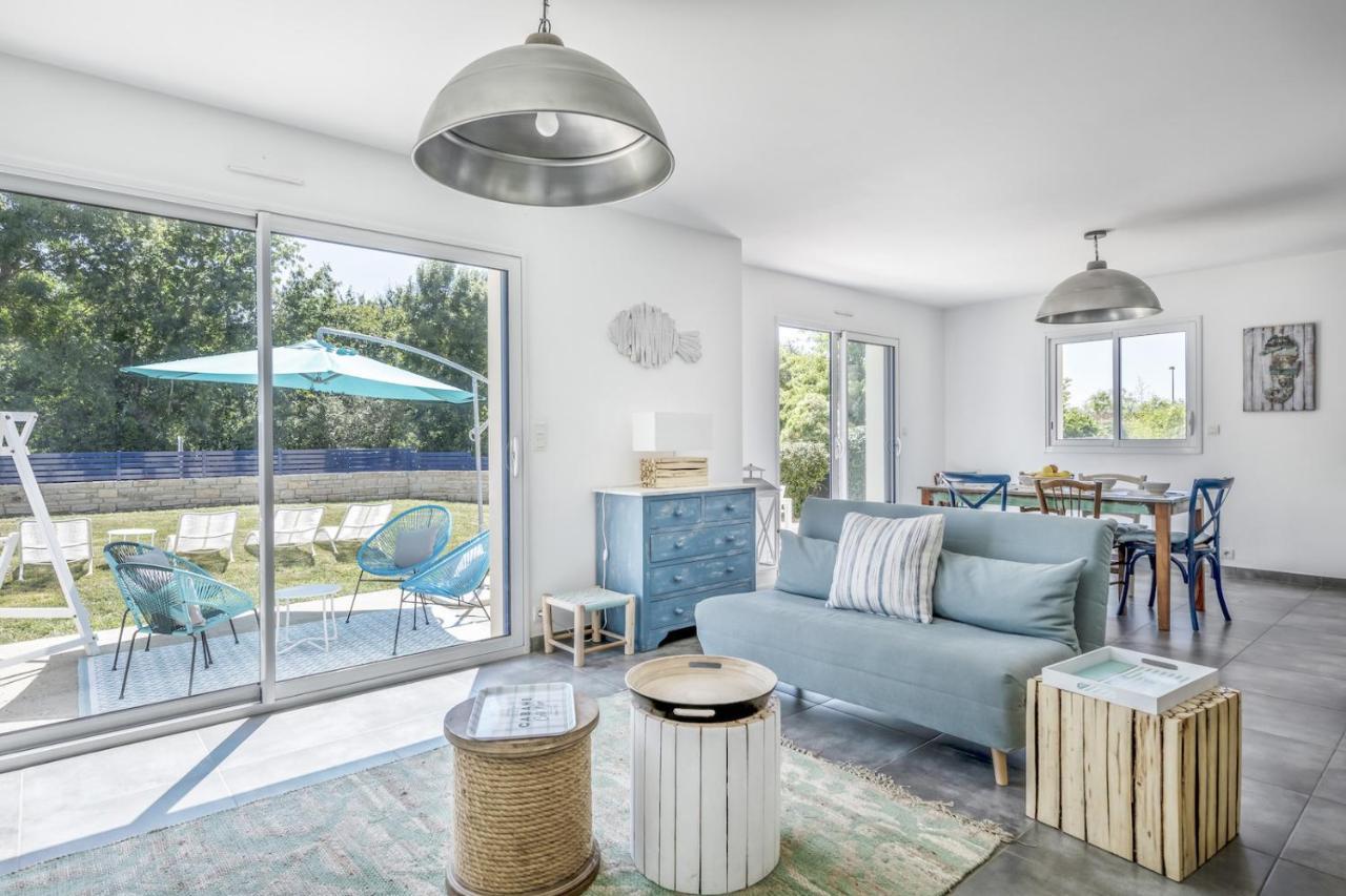 Maison Vue Mer Dans Le Golfe Du Morbihan Baden Buitenkant foto
