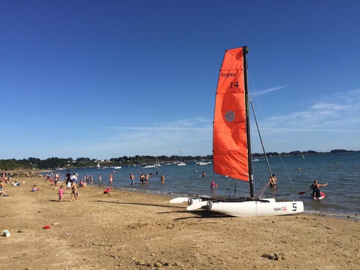 Maison Vue Mer Dans Le Golfe Du Morbihan Baden Buitenkant foto